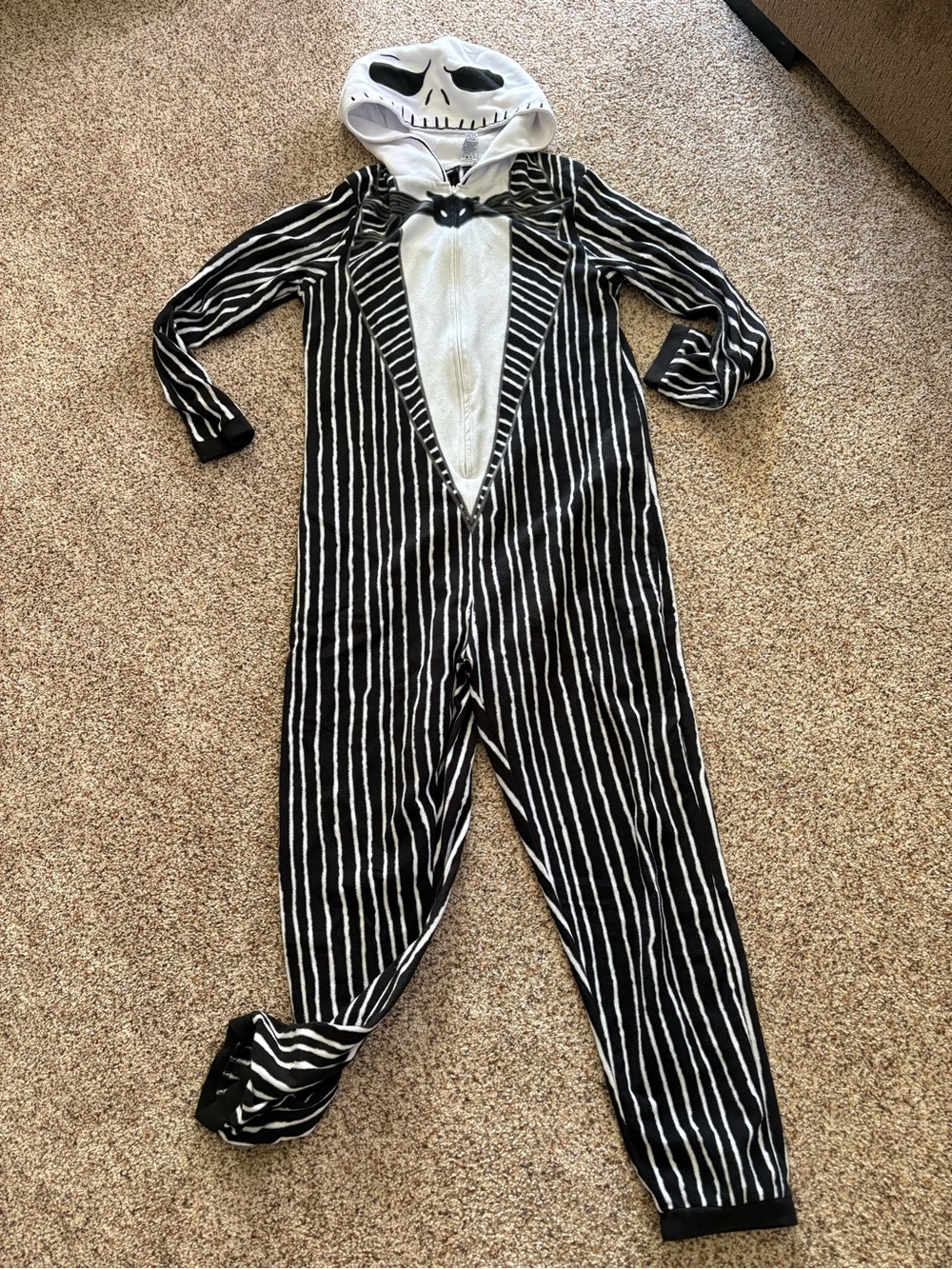 Nightmare before Christmas jack skellington one piece unisex small